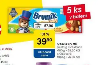 Tesco Opavia brumík nabídka