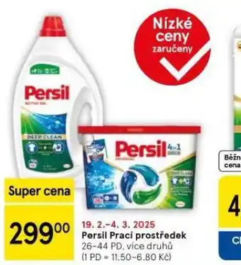 Tesco Persil prací prostředek nabídka