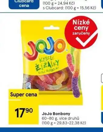 Tesco Jojo bonbony nabídka