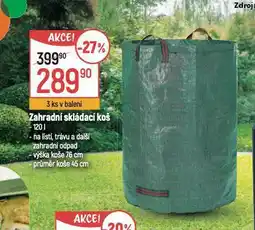 Globus Zahradnický skládací koš nabídka