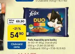 Tesco Felix kapsičky pro kočky nabídka