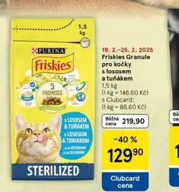 Tesco Friskies granule pro kočky nabídka