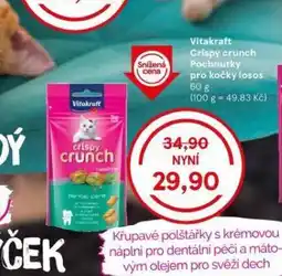 Tesco Vitakraft crispy crunchy pochoutky pro kočky nabídka