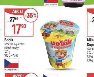 Globus Bobík smetanový krém nabídka