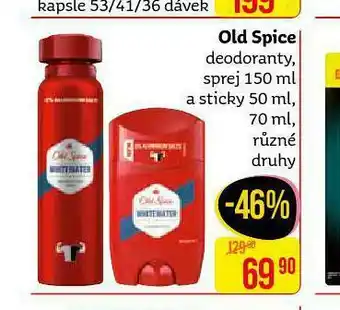 Teta Old spice deodorant, stick, sprej nabídka