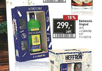 Globus Becherovka original nabídka