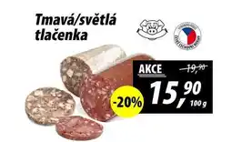 ZEMAN Tmavá/světlá tlačenka, 100 g nabídka