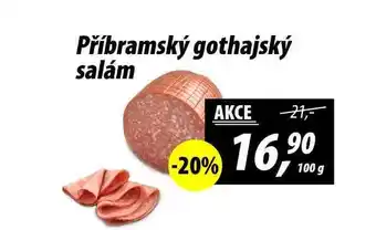 ZEMAN Příbramský gothajský salám, 100 g nabídka