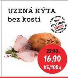 RABBIT řeznictví UZENÁ KÝTA bez kosti 100g nabídka