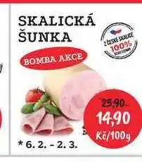 RABBIT řeznictví SKALICKÁ ŠUNKA 100g nabídka