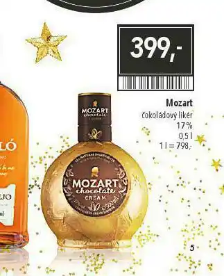 Globus Mozart čokoládový likér nabídka