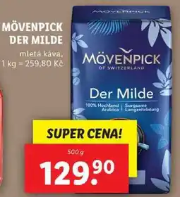 Lidl MÖVENPICK DER MILD, 500 g nabídka