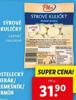 Lidl SÝROVÉ KULIČKY, 100 g nabídka