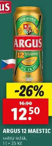 Lidl ARGUS 12 MAESTIC, 0,5 l nabídka