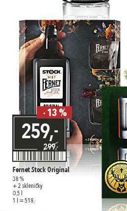 Globus Fernet stock original nabídka