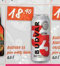 Terno Pivo budvar 33 nabídka