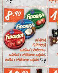 Terno Opavia fidorka nabídka
