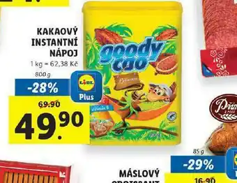Lidl Kakaový instantní nápoj nabídka