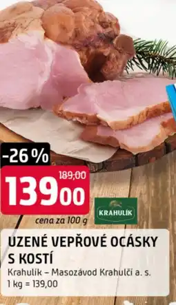 Trefa Uzené vepřové ocásky s kostí nabídka