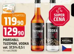 Trefa MARSHALL Tuzemák, vodka vol.37.5% nabídka