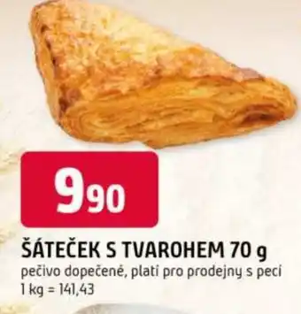 Trefa Šáteček s tvarohem nabídka