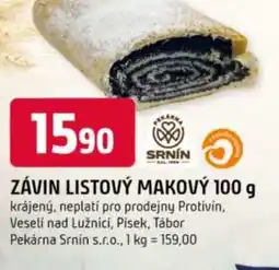 Trefa Závin listový makový nabídka