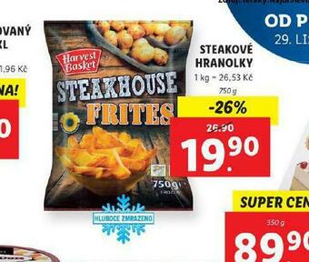 Lidl Steakové hranolky nabídka