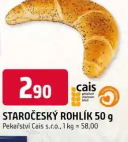 Trefa Staročeský rohlík nabídka