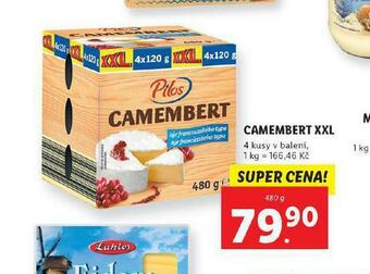 Lidl Camembert xxl nabídka