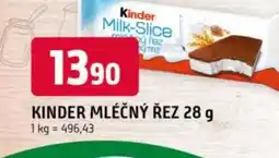 Trefa KINDER Mléčný řez nabídka