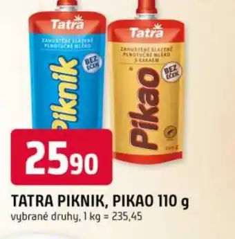 Trefa TATRA Piknik, pikao nabídka