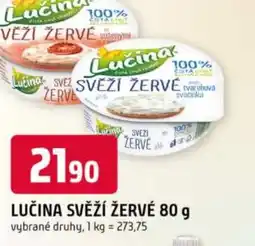 Trefa LUČINA Svěží žervé nabídka