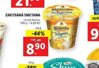 Lidl Zakysaná smetana nabídka