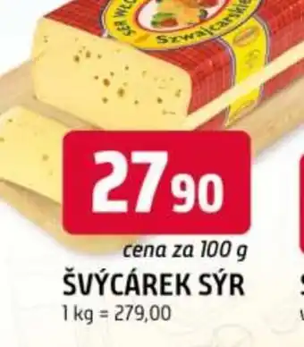 Trefa Švýcárek sýr nabídka