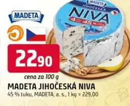 Trefa MADETA Jihočeská niva nabídka