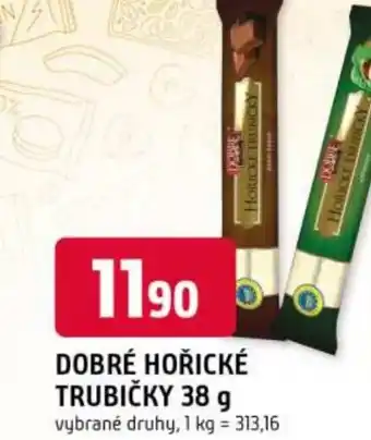 Trefa Dobré hořické trubičky nabídka