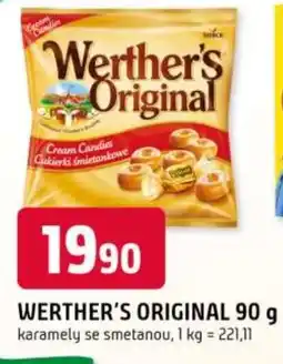 Trefa WERTHER'S Original nabídka