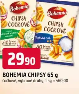 Trefa BOHEMIA Chipsy nabídka