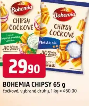 Trefa BOHEMIA Chipsy nabídka