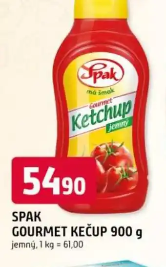 Trefa SPAK Gourmet kečup nabídka