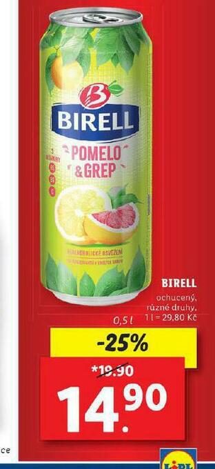 Lidl Birell nabídka