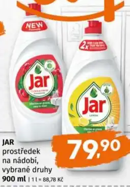 Trefa JAR prostředek na nádobí nabídka