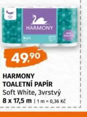 Trefa HARMONY Toaletní papír nabídka