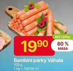 Hruška Bambini párky 100g nabídka