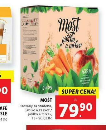 Lidl Mošt nabídka