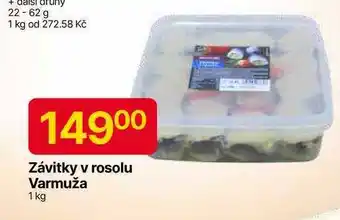 Hruška Varmuža Závitky v rosolu 1kg nabídka