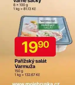 Hruška Varmuža Pařížský salát 150 g nabídka