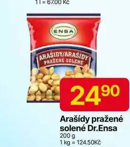 Hruška Dr.Ensa Arašídy pražené solené 200 g nabídka