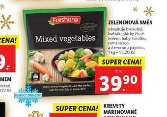 Lidl Zeleninová směs nabídka