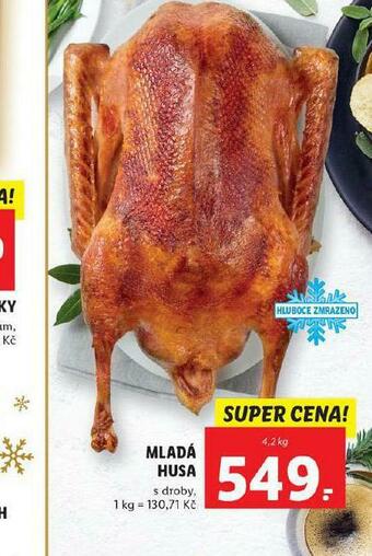 Lidl Mladá husa nabídka